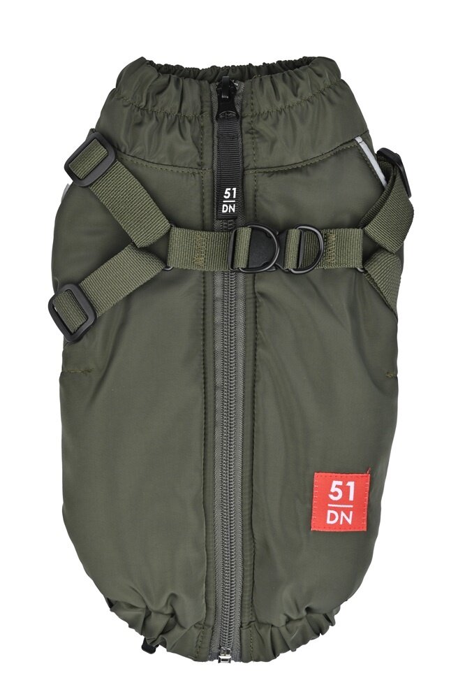 51 Degrees North 51 Degrees North Hondenjas Met Harnas Adventure Groen 51 Degrees North 51 Degrees North Hondenjas Met Harnas Adventure Groen
