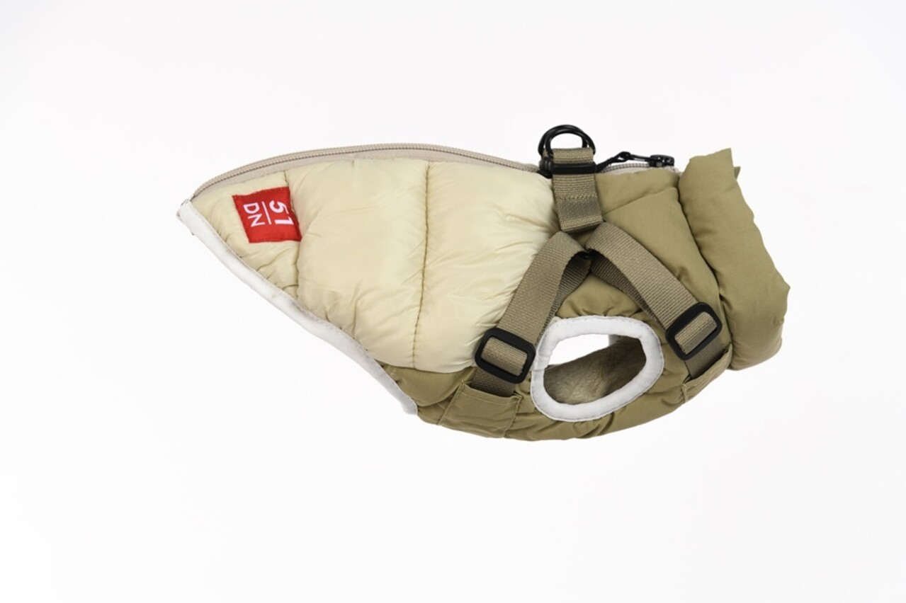 51 Degrees North 51 Degrees North Hondenjas Met Harnas National Coat Ecru 51 Degrees North 51 Degrees North Hondenjas Met Harnas National Coat Ecru