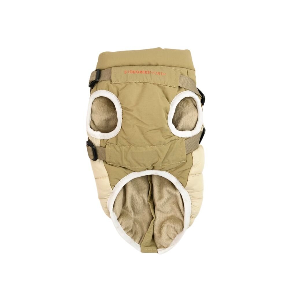 51 Degrees North 51 Degrees North Hondenjas Met Harnas National Coat Ecru 51 Degrees North 51 Degrees North Hondenjas Met Harnas National Coat Ecru