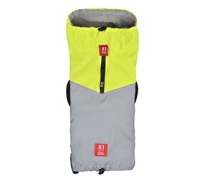 51 Degrees North 51 Degrees North Reflecterende Hondenjas Geel-Grijs 51 Degrees North 51 Degrees North Reflecterende Hondenjas Geel-Grijs