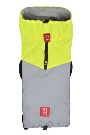 51 Degrees North 51 Degrees North Reflecterende Hondenjas Geel-Grijs 51 Degrees North 51 Degrees North Reflecterende Hondenjas Geel-Grijs