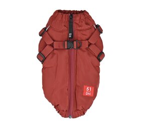 51 Degrees North 51 Degrees North Hondenjas voor Teckel Adventure Harness Coat Terracotta 51 Degrees North 51 Degrees North Hondenjas voor Teckel Adventure Harness Coat Terracotta