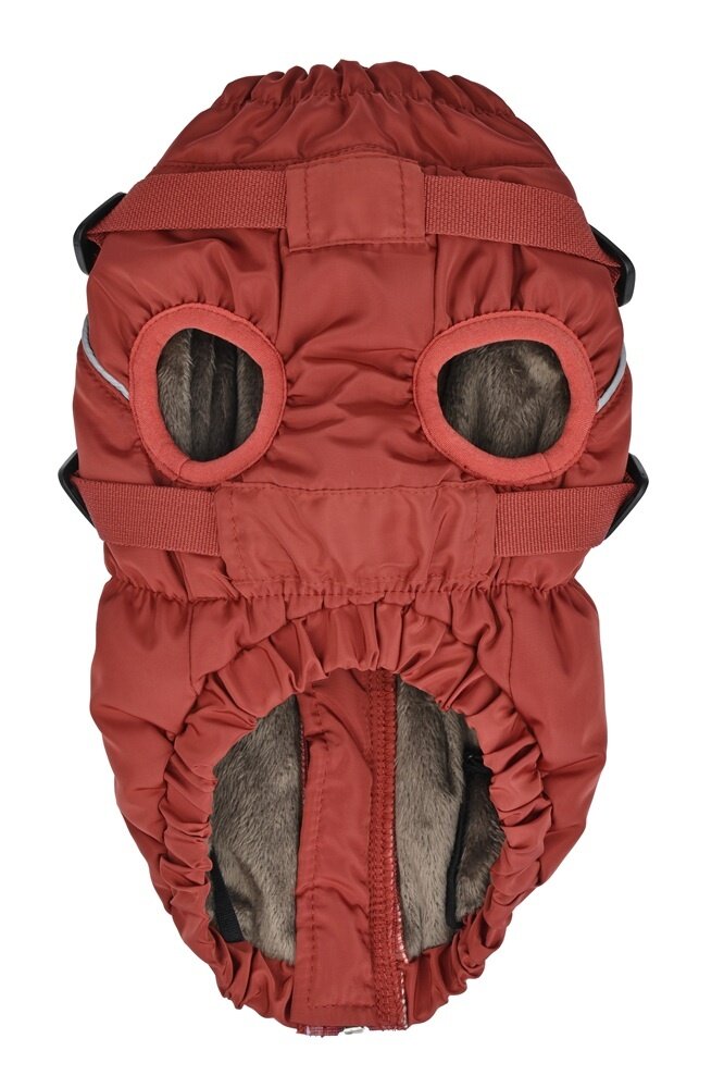 51 Degrees North 51 Degrees North Hondenjas voor Teckel Adventure Harness Coat Terracotta 51 Degrees North 51 Degrees North Hondenjas voor Teckel Adventure Harness Coat Terracotta