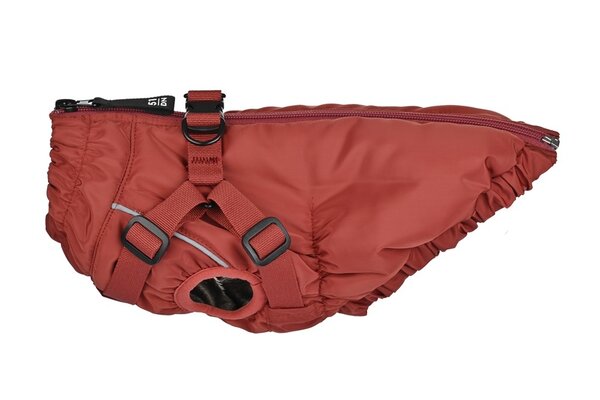 51 Degrees North 51 Degrees North Hondenjas voor Teckel Adventure Harness Coat Terracotta 51 Degrees North 51 Degrees North Hondenjas voor Teckel Adventure Harness Coat Terracotta