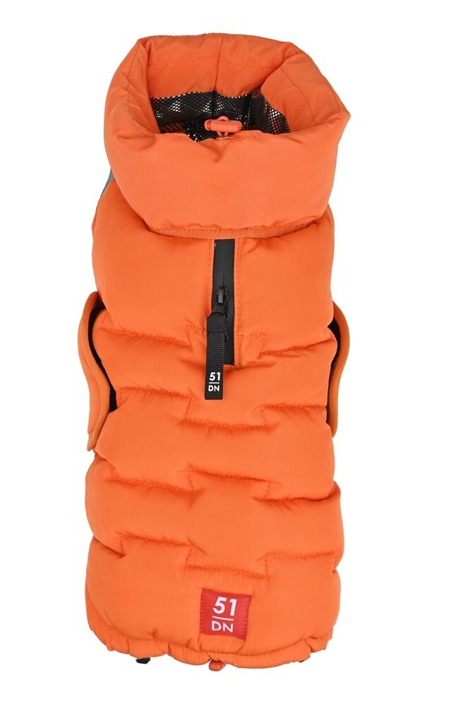 51 Degrees North 51 Degrees North Hondenjas voor Teckel Edge Coat Orange 51 Degrees North 51 Degrees North Hondenjas voor Teckel Edge Coat Orange