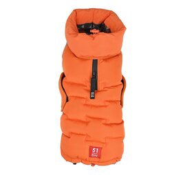 51 Degrees North 51 Degrees North Hondenjas voor Teckel Edge Coat Orange 51 Degrees North 51 Degrees North Hondenjas voor Teckel Edge Coat Orange