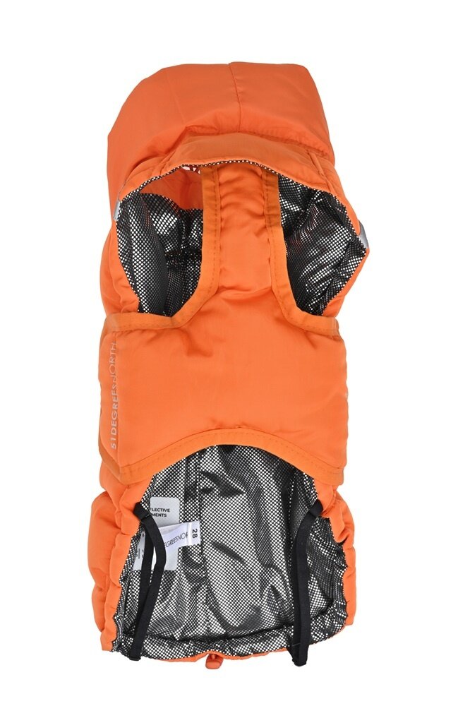 51 Degrees North 51 Degrees North Hondenjas voor Teckel Edge Coat Orange 51 Degrees North 51 Degrees North Hondenjas voor Teckel Edge Coat Orange