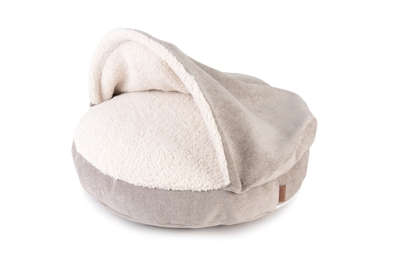Nachtergaele Nachtergaele WEAVE Hondenmand met Kap Greige Nachtergaele Nachtergaele WEAVE Hondenmand met Kap Greige