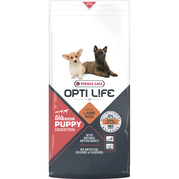 Opti Life Opti Life Puppy Digestion Lam All Breeds Opti Life Opti Life Puppy Digestion Lam All Breeds