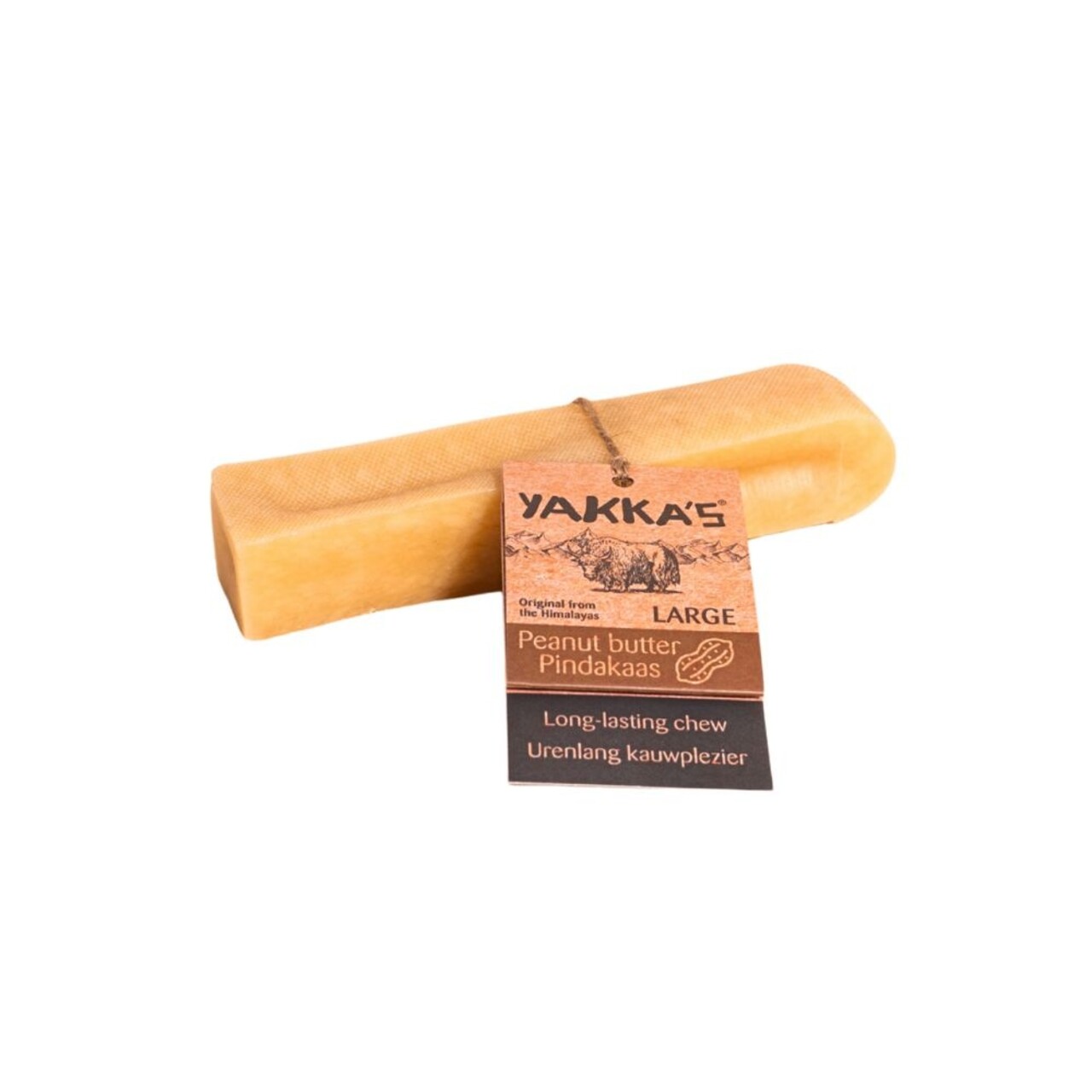 Yakka's YAKKA's Kaasbot Kauwbeen met Pindakaas