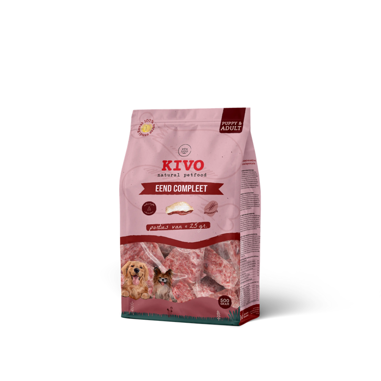 KIVO Vers Vlees KIVO Eend Compleet (porties) KIVO Vers Vlees KIVO Eend Compleet (porties)