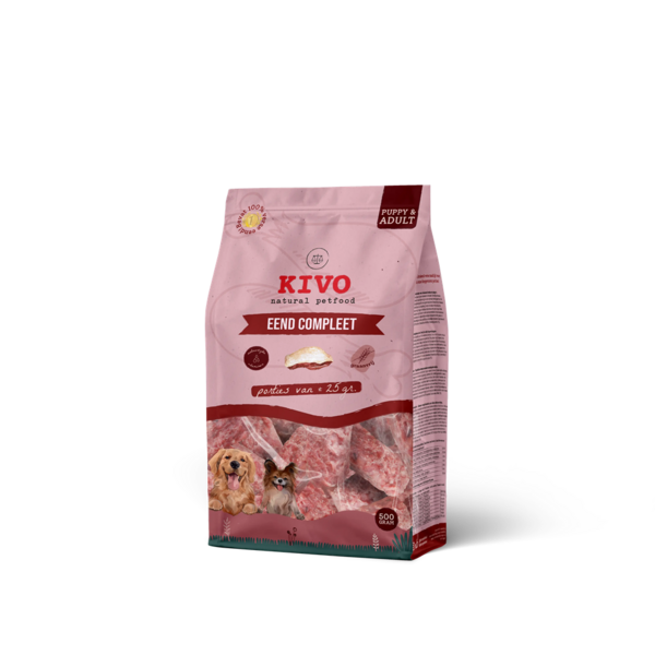 KIVO Vers Vlees KIVO Eend Compleet (porties) KIVO Vers Vlees KIVO Eend Compleet (porties)
