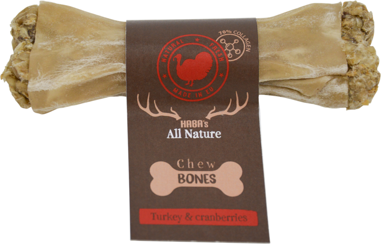 Haba's Haba's CHEWBONES Kauwbot - Kalkoen & Veenbessen Haba's Haba's CHEWBONES Kauwbot - Kalkoen & Veenbessen