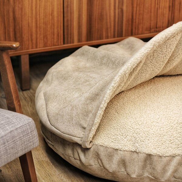 Nachtergaele Nachtergaele WEAVE Hondenmand met Kap Beige
