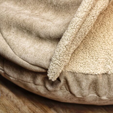 Nachtergaele Nachtergaele WEAVE Hondenmand met Kap Beige