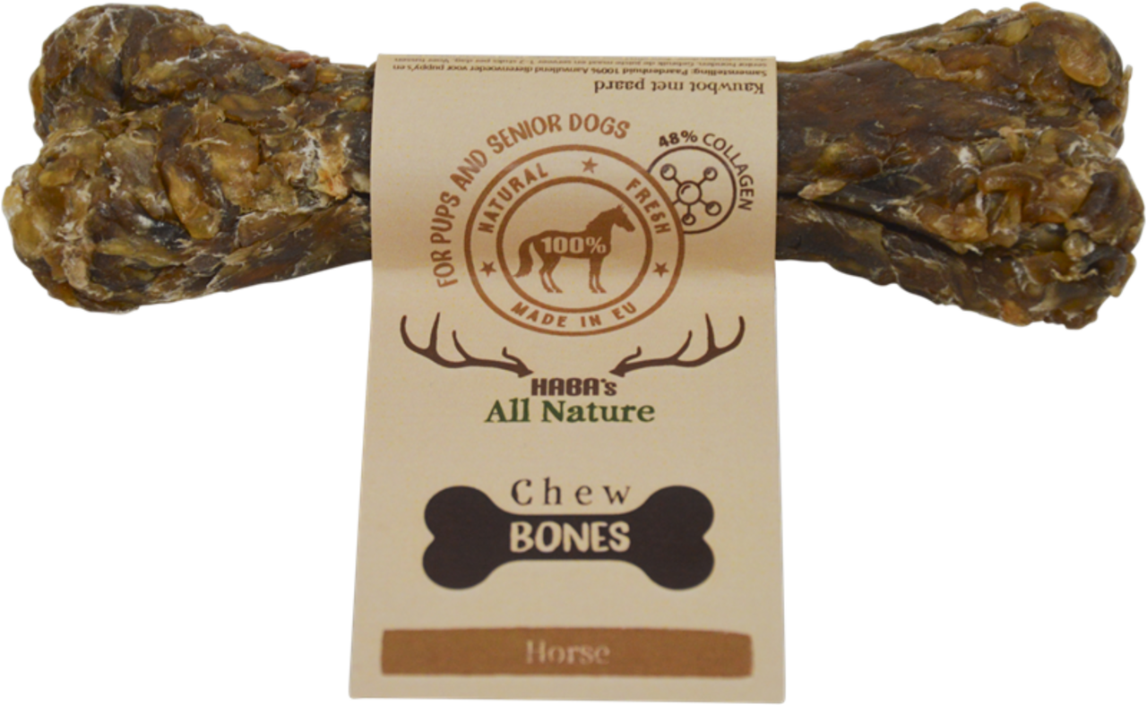 Haba's Haba's CHEWBONES Kauwbot Sensitive- 100% Paard Haba's Haba's CHEWBONES Kauwbot Sensitive- 100% Paard
