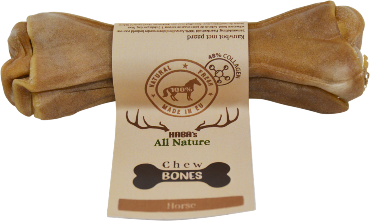 Haba's Haba's CHEWBONES Kauwbot - 100% Paard Haba's Haba's CHEWBONES Kauwbot - 100% Paard