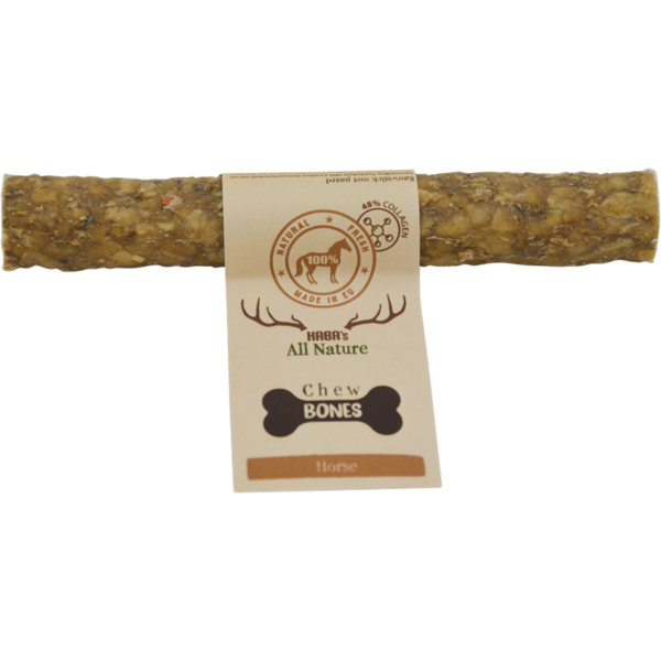Haba's Haba's CHEWBONES Kauwrol - 100% Paard Haba's Haba's CHEWBONES Kauwrol - 100% Paard