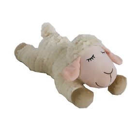 De Boon De Boon Schaap Pluche Liggend Beige + Piep De Boon De Boon Schaap Pluche Liggend Beige + Piep