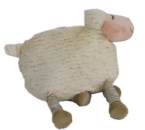 De Boon De Boon Schaap Pluche Speelkussen Beige + Piep De Boon De Boon Schaap Pluche Speelkussen Beige + Piep