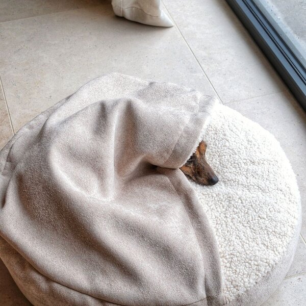 Nachtergaele Nachtergaele WEAVE Hondenmand met Kap Beige