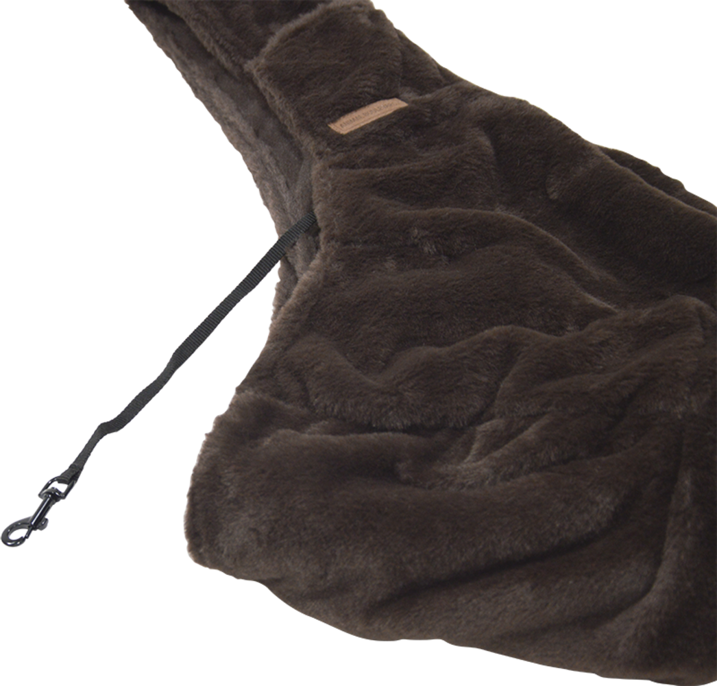 Animal Boulevard Animal Boulevard Champs-Elysees Draagtas Slingbag Donkerbruin