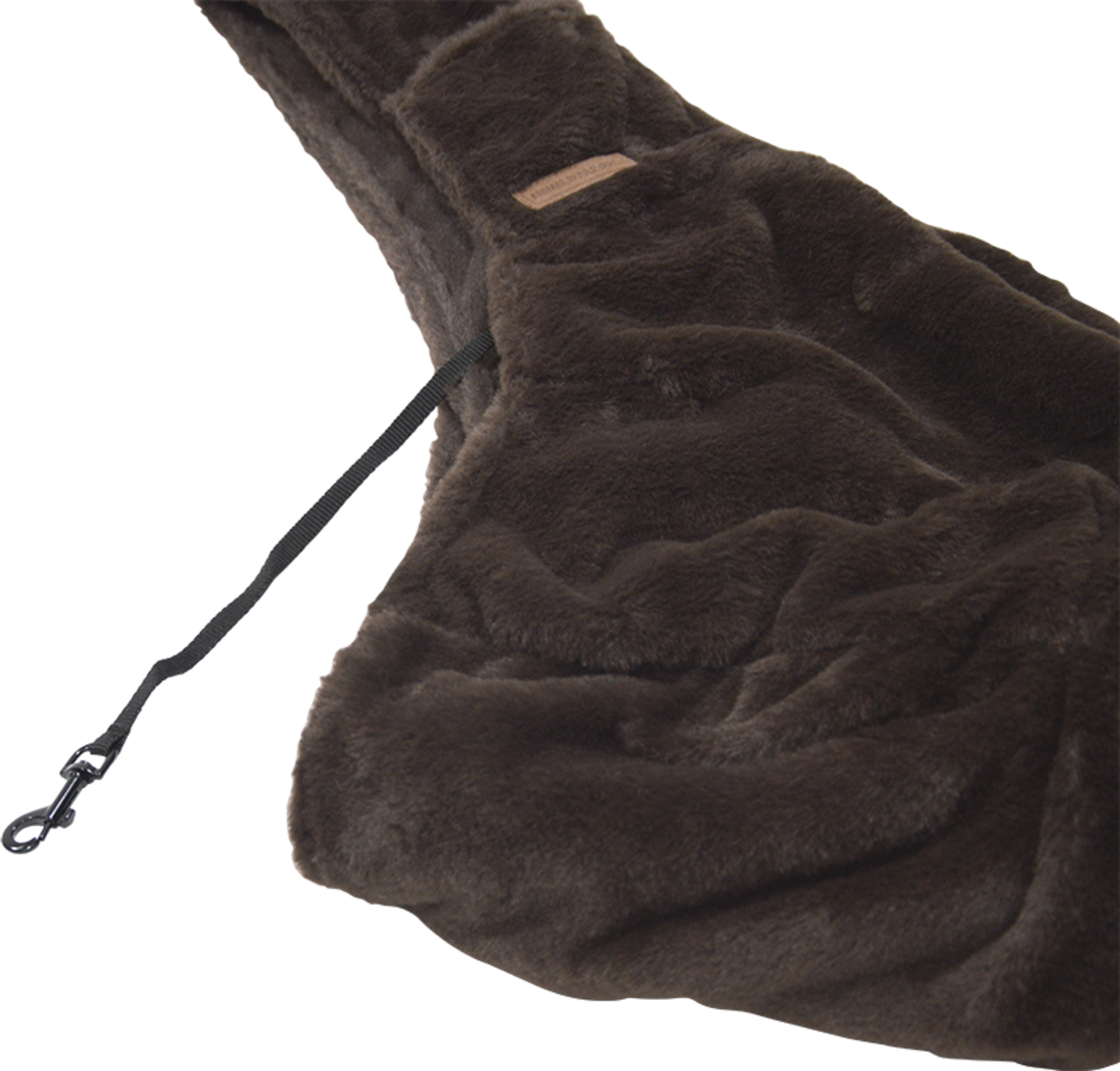 Animal Boulevard Animal Boulevard Champs-Elysees Draagtas Slingbag Donkerbruin Animal Boulevard Animal Boulevard Champs-Elysees Draagtas Slingbag Donkerbruin