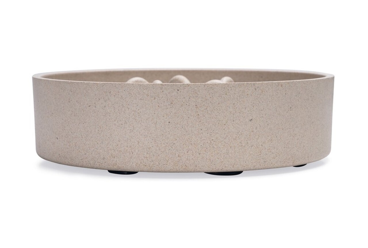 Designed by Lotte Designed by Lotte Bamboo Anti Schrokbak Pom Beige Designed by Lotte Designed by Lotte Bamboo Anti Schrokbak Pom Beige