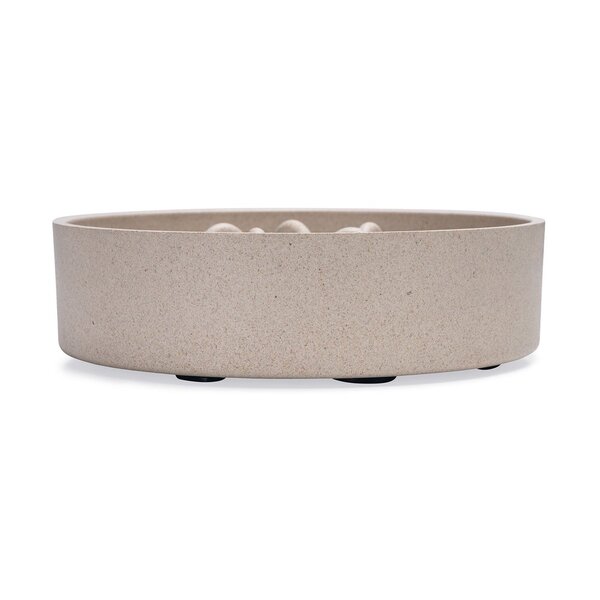 Designed by Lotte Designed by Lotte Bamboo Anti Schrokbak Pom Beige Designed by Lotte Designed by Lotte Bamboo Anti Schrokbak Pom Beige