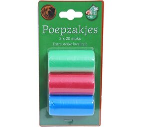 De Boon De Boon Poepzakjes Pastel