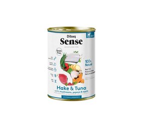 Dibaq Sense Dibaq Sense Hond Graanvrij Natvoer Heek & Tonijn
