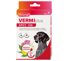 Béaphar Beaphar Vermiplus Spot-On Hond (tegen vlooien en teken)