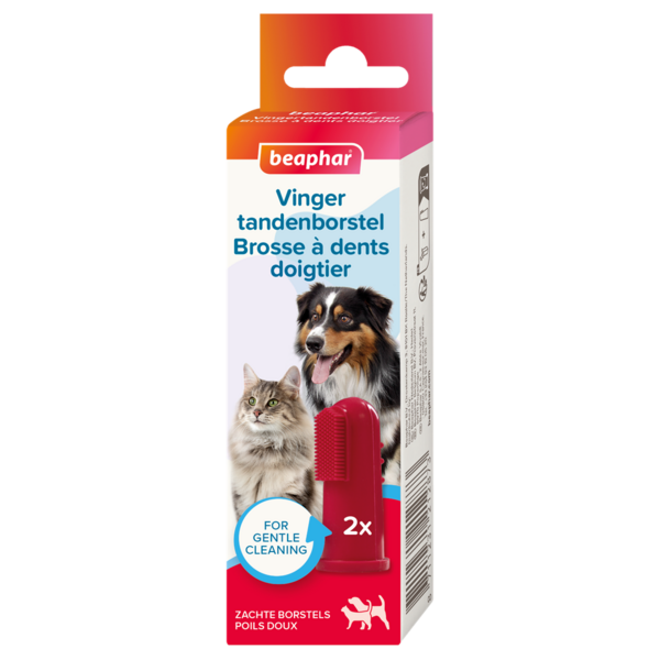Béaphar Beaphar Vingertandenborstel Béaphar Beaphar Vingertandenborstel