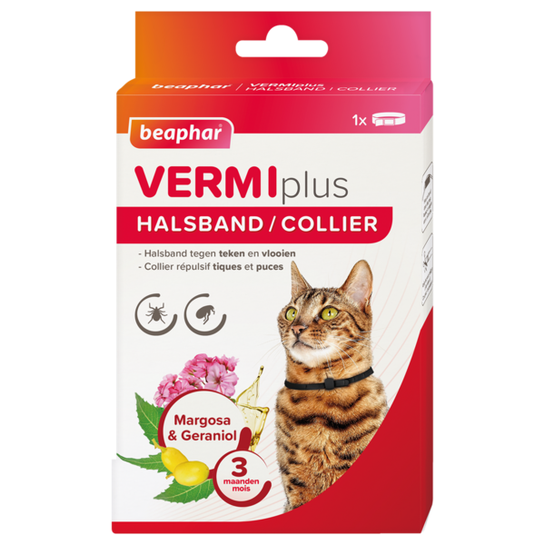 Béaphar Beaphar Vermiplus Halsband Kat Béaphar Beaphar Vermiplus Halsband Kat