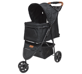 Animal Boulevard Animal Boulevard Classic On The Go Buggy Olivar Zwart Animal Boulevard Animal Boulevard Classic On The Go Buggy Olivar Zwart