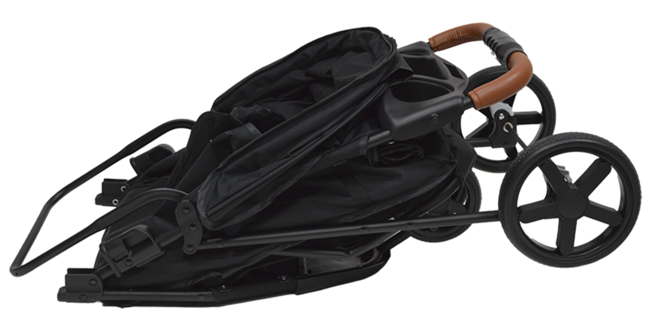 Animal Boulevard Animal Boulevard Classic On The Go Buggy Olivar Zwart Animal Boulevard Animal Boulevard Classic On The Go Buggy Olivar Zwart