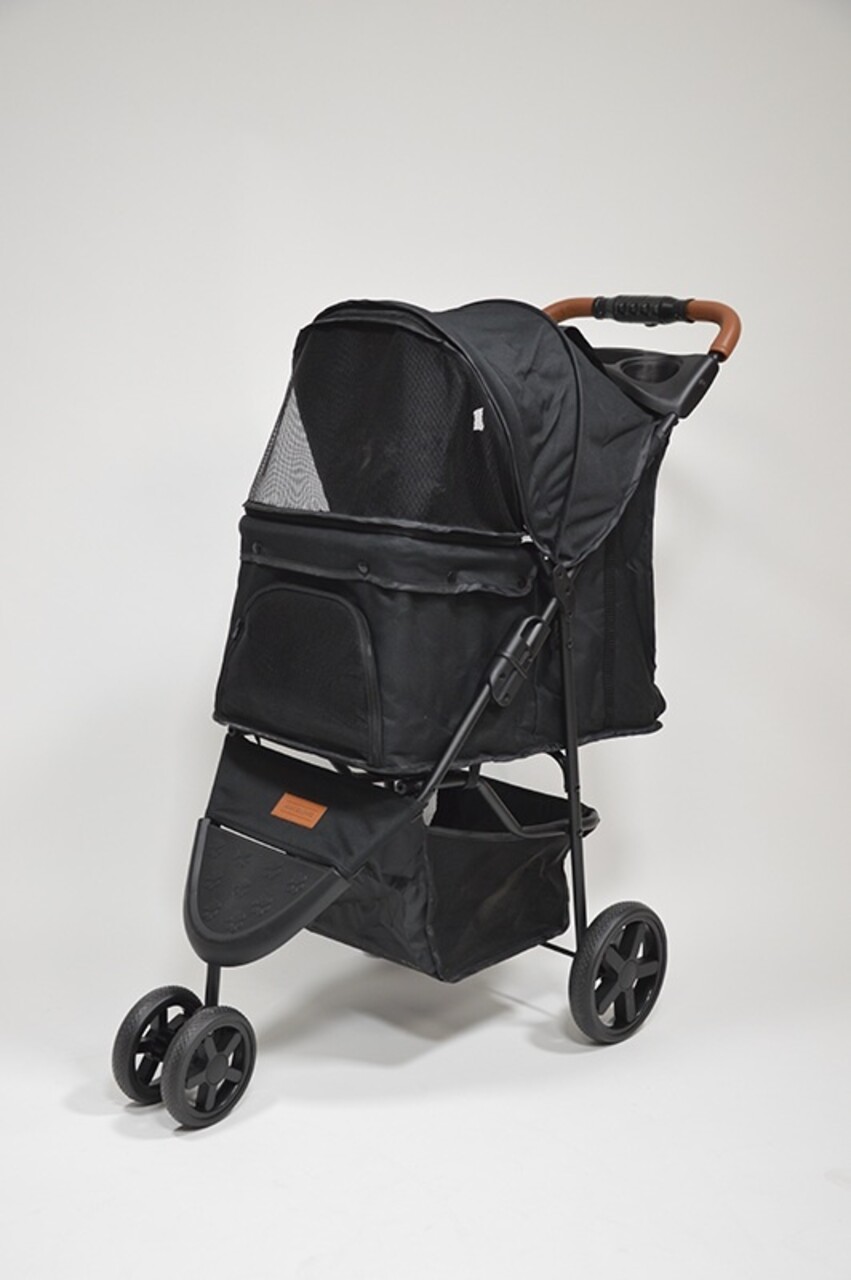 Animal Boulevard Animal Boulevard Classic On The Go Buggy Olivar Zwart Animal Boulevard Animal Boulevard Classic On The Go Buggy Olivar Zwart