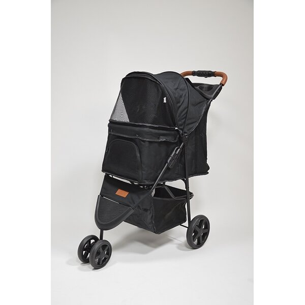 Animal Boulevard Animal Boulevard Classic On The Go Buggy Olivar Zwart Animal Boulevard Animal Boulevard Classic On The Go Buggy Olivar Zwart