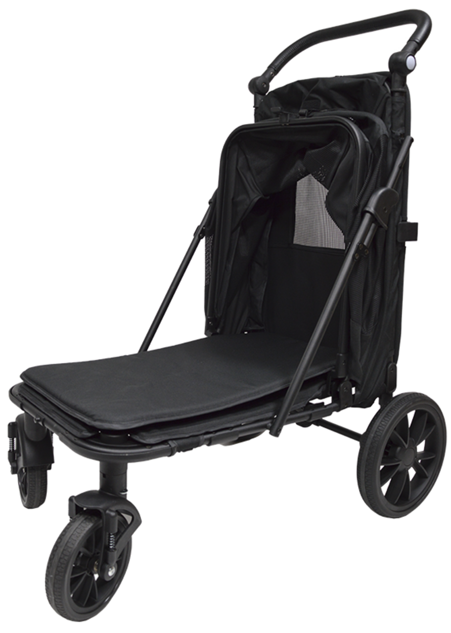 Animal Boulevard Animal Boulevard Classic On The Go Buggy Evira Zwart Animal Boulevard Animal Boulevard Classic On The Go Buggy Evira Zwart