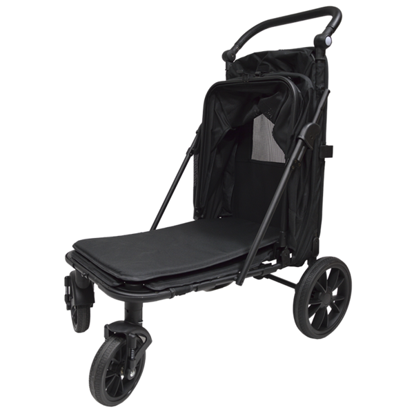 Animal Boulevard Animal Boulevard Classic On The Go Buggy Evira Zwart Animal Boulevard Animal Boulevard Classic On The Go Buggy Evira Zwart