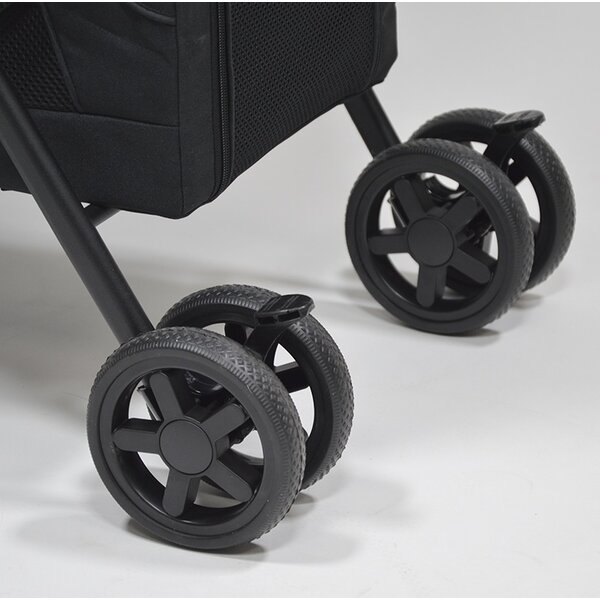 Animal Boulevard Animal Boulevard Classic On The Go Buggy Florio Zwart (Dubbel dekker) Animal Boulevard Animal Boulevard Classic On The Go Buggy Florio Zwart (Dubbel dekker)