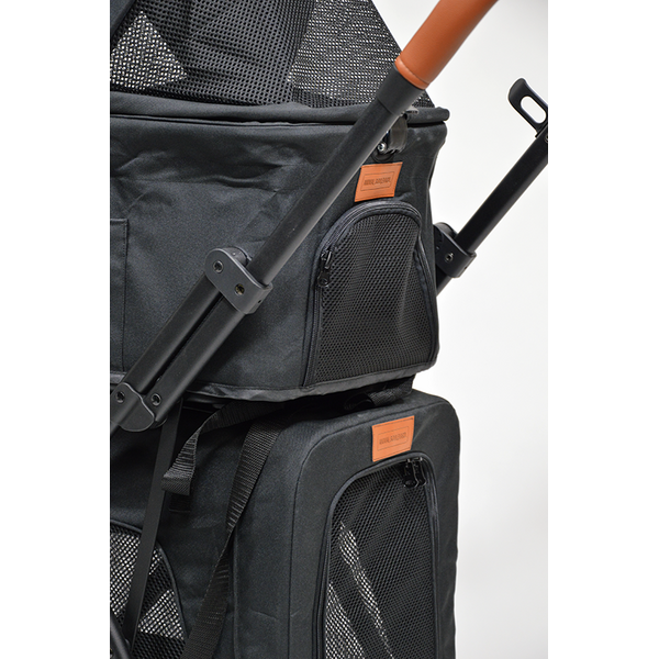 Animal Boulevard Animal Boulevard Classic On The Go Buggy Florio Zwart (Dubbel dekker) Animal Boulevard Animal Boulevard Classic On The Go Buggy Florio Zwart (Dubbel dekker)