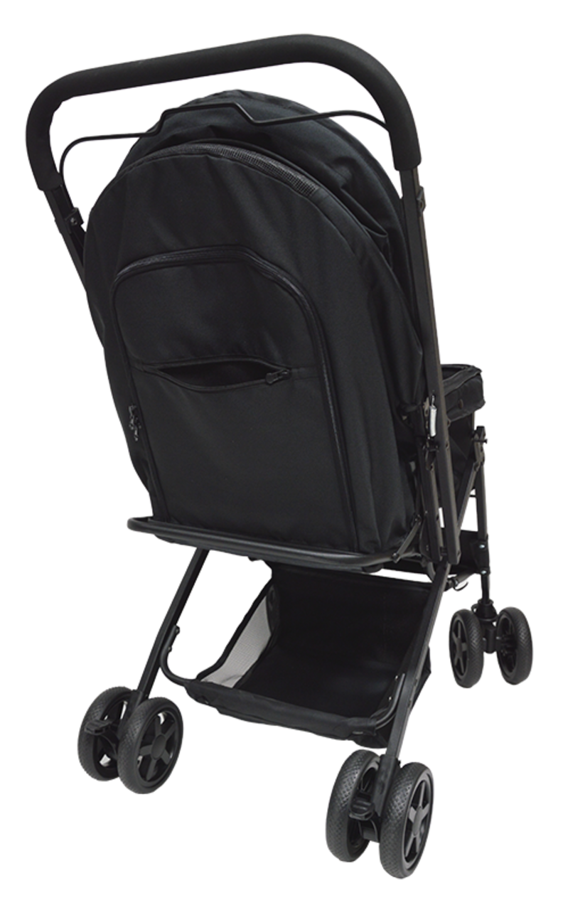 Animal Boulevard Animal Boulevard Classic On The Go Buggy Avento Zwart Animal Boulevard Animal Boulevard Classic On The Go Buggy Avento Zwart