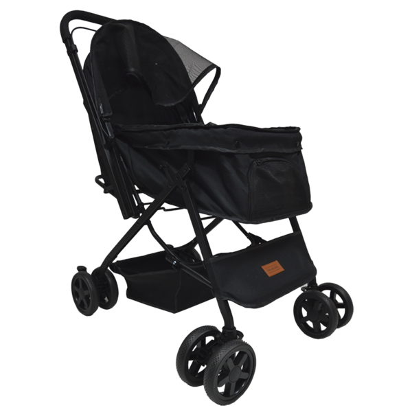 Animal Boulevard Animal Boulevard Classic On The Go Buggy Avento Zwart Animal Boulevard Animal Boulevard Classic On The Go Buggy Avento Zwart