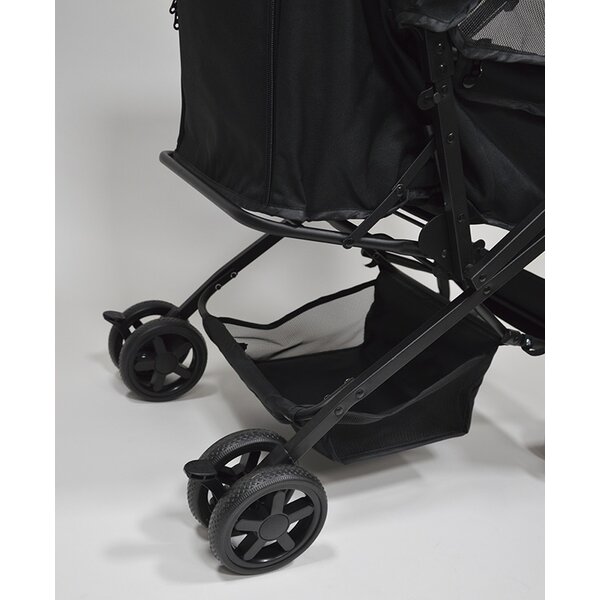 Animal Boulevard Animal Boulevard Classic On The Go Buggy Avento Zwart Animal Boulevard Animal Boulevard Classic On The Go Buggy Avento Zwart