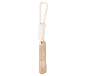 D & D D & D Trekspeeltje Koffiehout Wood Stick Loop