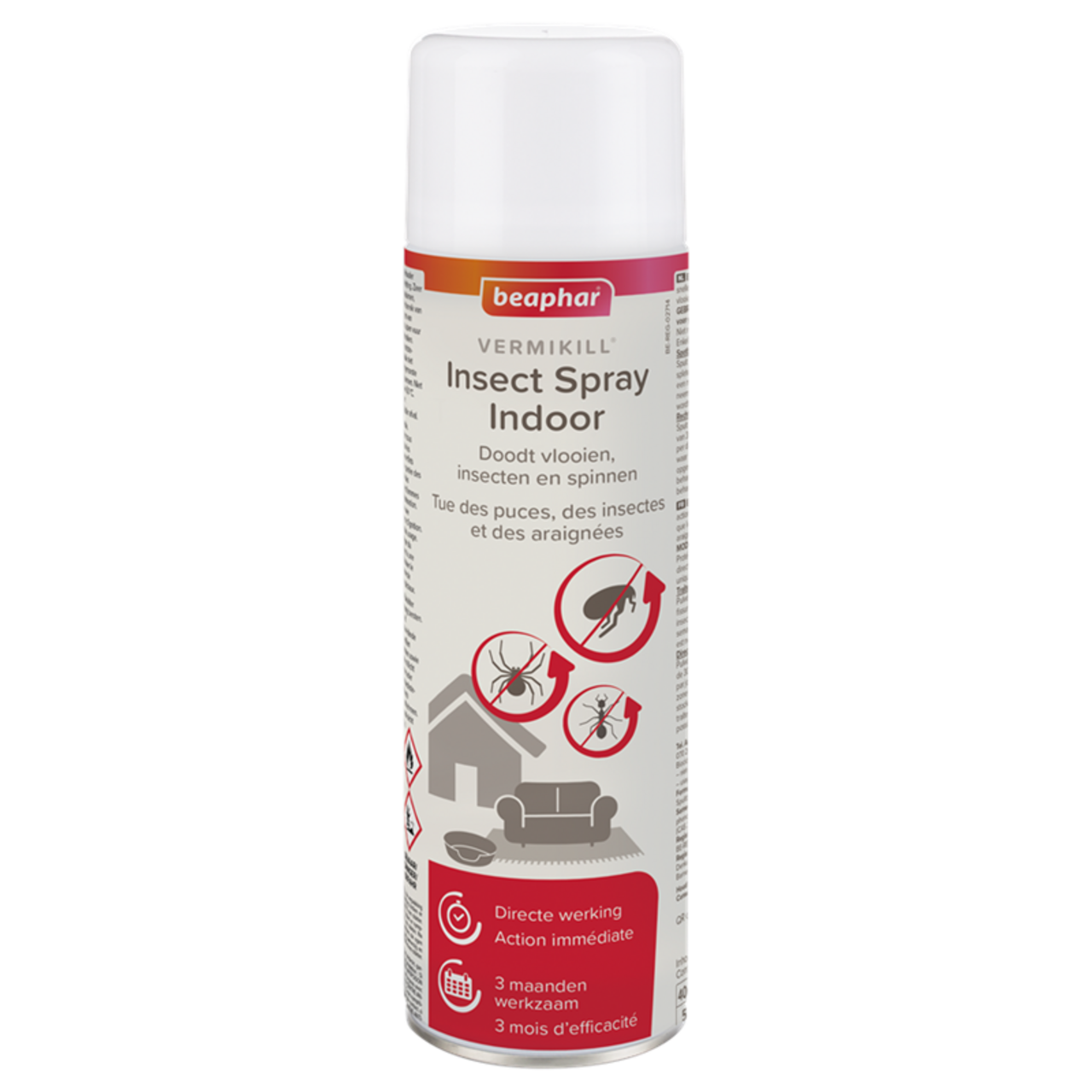 Beaphar Vermikill Insect Spray (tegen vlooien, teken, luizen,...)