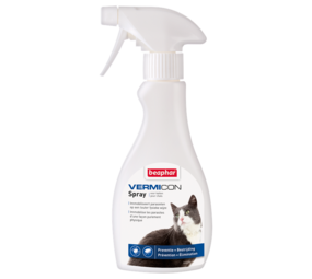 Beaphar Vermicon Spray Kat (tegen vlooien, teken, luizen,...)