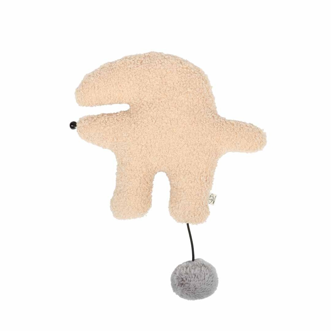 D & D D & D Trappelkussen Bix met Kattenkruid Beige