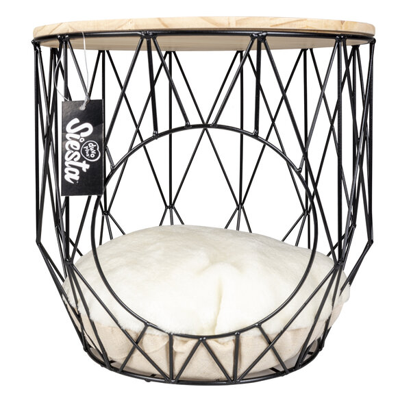 Duvo+ Duvo+ Caviar Metalen Mand Met Tafelblad Duvo+ Duvo+ Caviar Metalen Mand Met Tafelblad